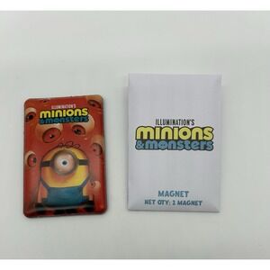 Minions & Monsters Puffy Magnet Universal Illumination Studios James Irene